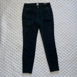 Gap Women's 00 Navy Blue Regular Skinny Ankle Pants